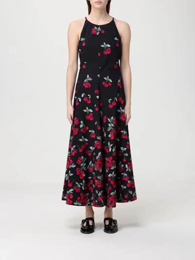 Twinset Dress  Woman Color Cherry In Black