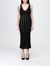 Twinset ドレス  レディース カラー ブラック In Black