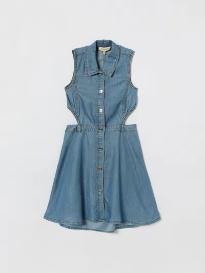 Twinset Kids' ドレス  ボーイ カラー ブルー In Blue