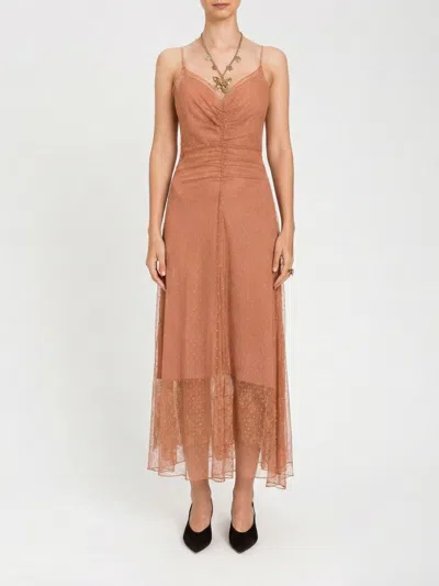 Twinset Dress Woman  In Brown