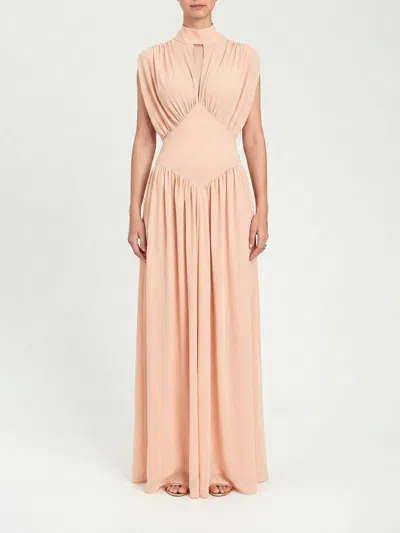 Twinset Dress  Woman Color Peach In Orange