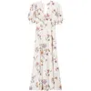 Twinset Floral-print Crepe Dress