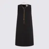 Twinset Sleeveless Mini Dress In Black