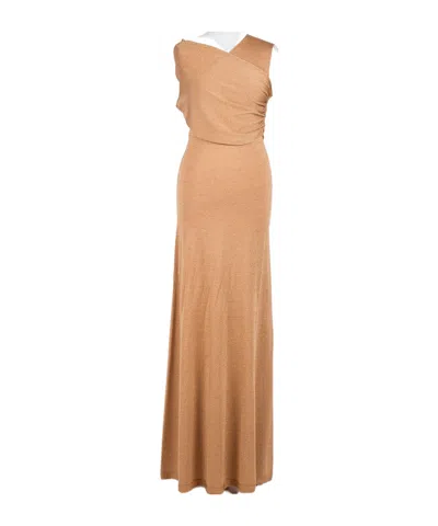 Twinset Twin-set Dresses In Brown