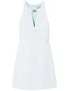Twinset Twimset Cut Out Detailing Dress In Green