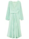 Twinset Twin-set Elegant Polyester Dress Design In Green