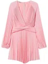 Twinset Twin-set Elegant Polyester Dress Design In Pink