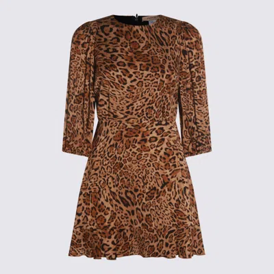 TWINSET DRESSES ST.ANIMALIER COFFEE/LAND