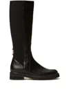 Twinset Elastic-back High Boots In Black