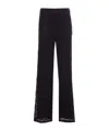 Twinset Elastic Waist Casual Pants In Black