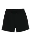 Twinset Elastic-waistband Pocket Shorts In Black