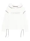 Twinset Elasticated-cuff Track Pants In White