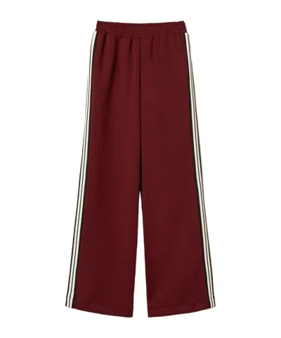 TWINSET ELASTICATED SIDE-STRIPE TRACK PANTS