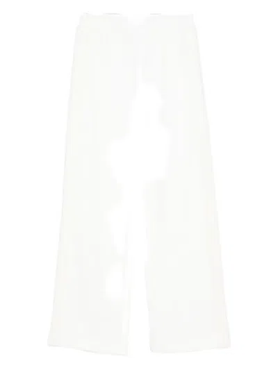 Twinset Elasticated-waist Pants In White