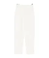 Twinset Elasticated-waistband Trousers In White