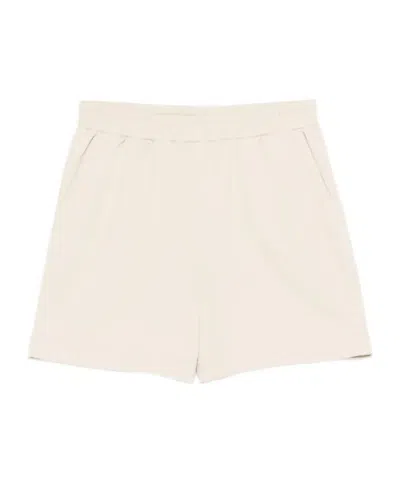 Twinset Elastic-waistband Shorts In White