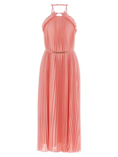 Twinset Pleated Dress Dresses Pink