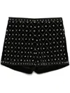 Twinset Twin-set Shorts Black In Black