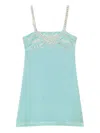Twinset Embroidered Cami Dress