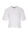 Twinset Embroidered T-shirt In White