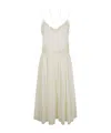 Twinset Twin-set Ivory Cotton Dresses