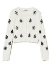 Twinset Embroidered Knitted Cardigan
