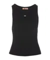 Twinset Tank Top In Black
