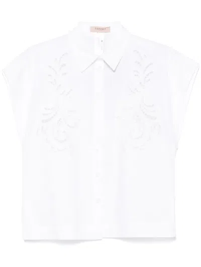TWINSET EMBROIDERED SHIRT