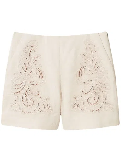 TWINSET EMBROIDERED SHORTS