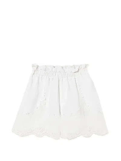 Twinset Shorts Light And Natural In White