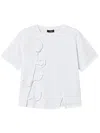 Twinset T-shirt With Embroidery In White