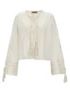 TWINSET EMBROIDERED BLOUSE