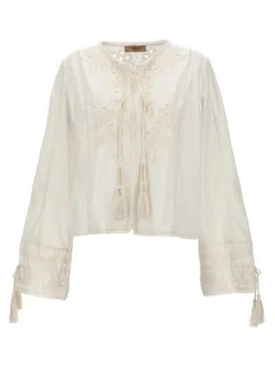 TWINSET EMBROIDERY BLOUSE