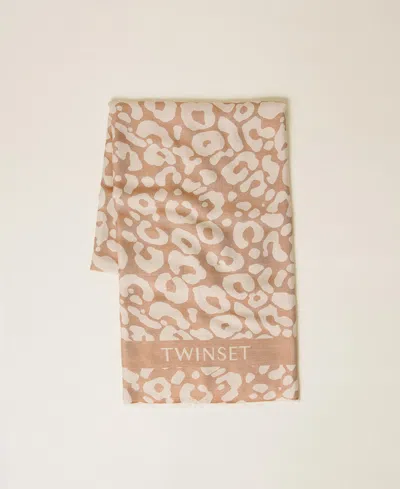 TWINSET ÉTOLE JACQUARD ANIMALIÈRE