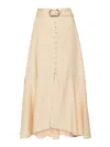 Twinset Long Skirt In Beis