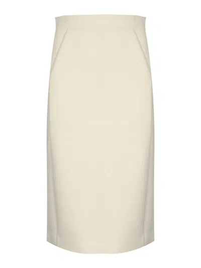 TWINSET FALDA SEMILARGA - GRIS