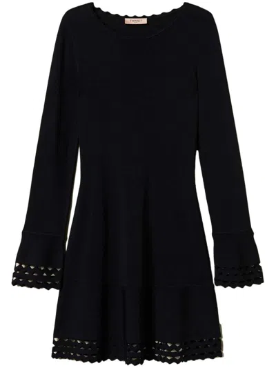 Twinset Falerd Black Mini Dress