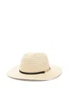 Twinset Oval T-clasp Hat In Straw