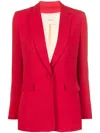 Twinset Crepe Blazer In 红色