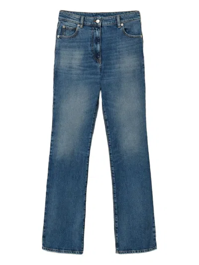 Twinset Five-pocket Jeans In Blue