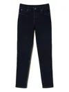 Twinset Five-pocket Skinny Jeans In Black