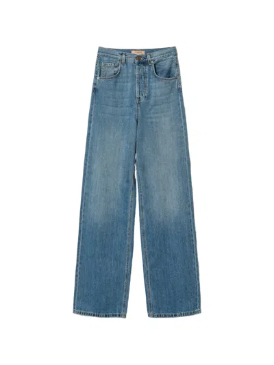 Twinset Five-pockets Jeans In Blue