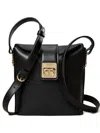 Twinset Flap-lock Bucket Bag In Black