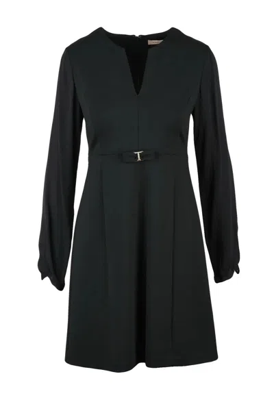 Twinset Flared Dress - Black