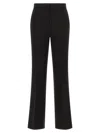 Twinset Flared Side-pocket Trousers In Black