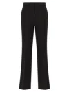 Twinset Flared Side-pocket Trousers In Black