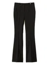 Twinset Flared Trousers In Black