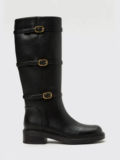 Twinset Flat Ankle Boot  Woman Color Black
