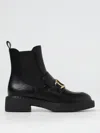 Twinset 40mm Logo-plaque Ankle Boots In Schwarz
