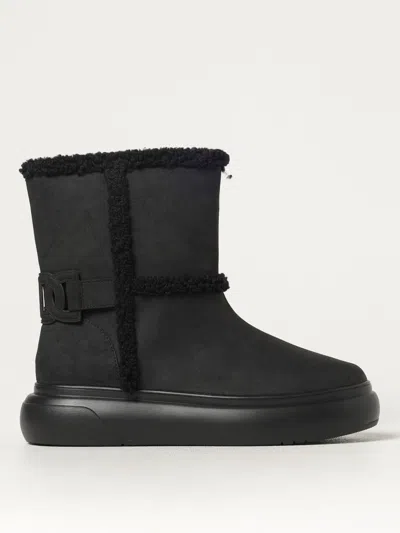 Twinset Flat Ankle Boots  Woman Color Black In Schwarz